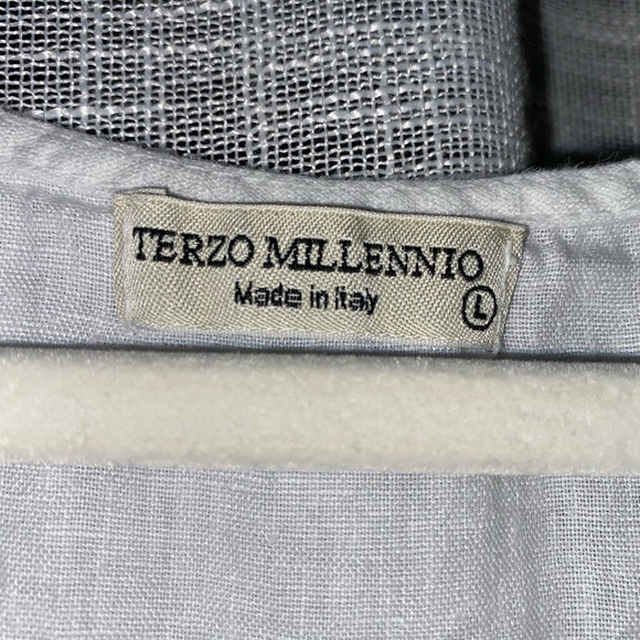 Terzo Millennio Button Back Top - Picture 3 of 4